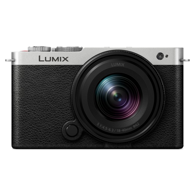 Lumix Panasonic Lumix S9 Mirrorless Camera with S-R1840, Black/Silver top