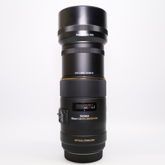 Sigma Used Sigma EX 105mm f2.8 OS Macro lens for Canon EOS