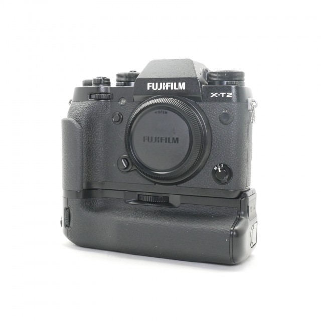 Fujifilm Used Fujifilm X-T2 Mirrorless camera body, black with VG-XT2 Battery Grip