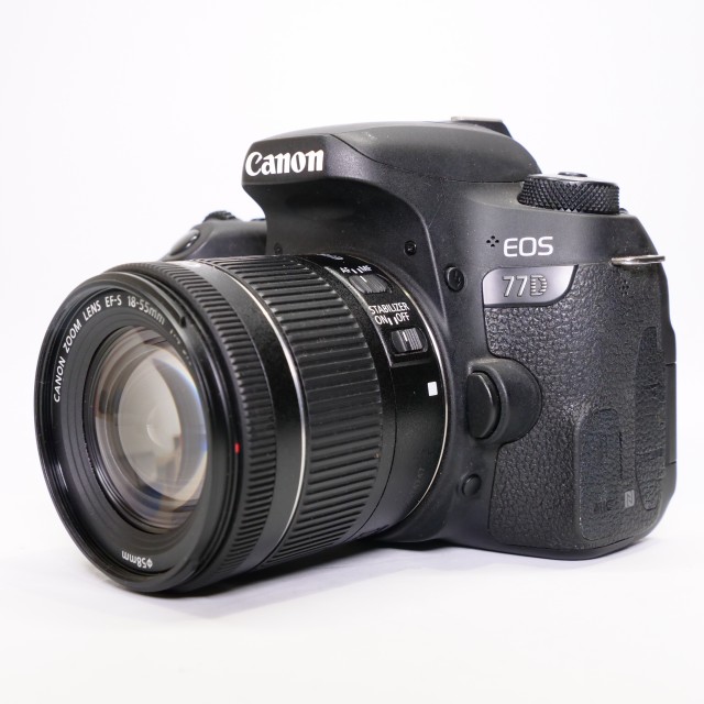 Canon Used Canon EOS 77D DSLR with 18-55mm lens