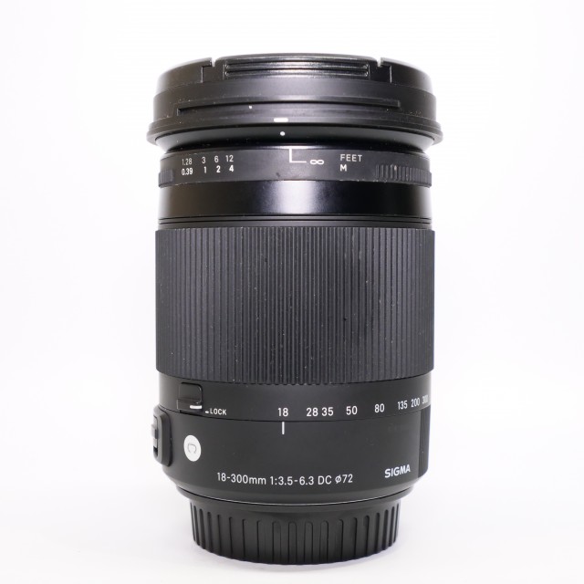 Sigma Used Sigma 18-300mm f3.5-6.3 DC Macro lens for Canon EOS