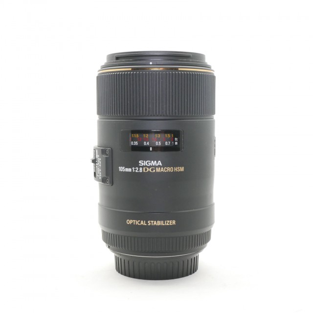 Sigma Used Sigma 105mm f2.8 Macro EX DG OS HSM for Canon EOS