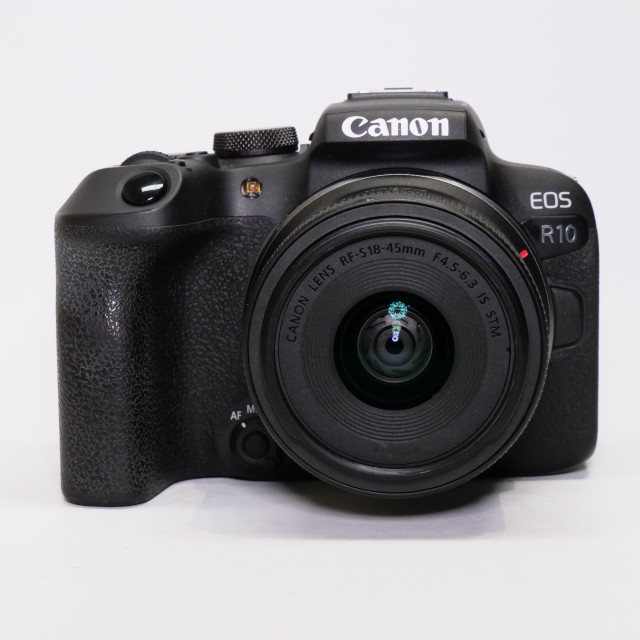 Canon Used Canon EOS R10 Mirrorless Camera with RF-S 18-45mm lens