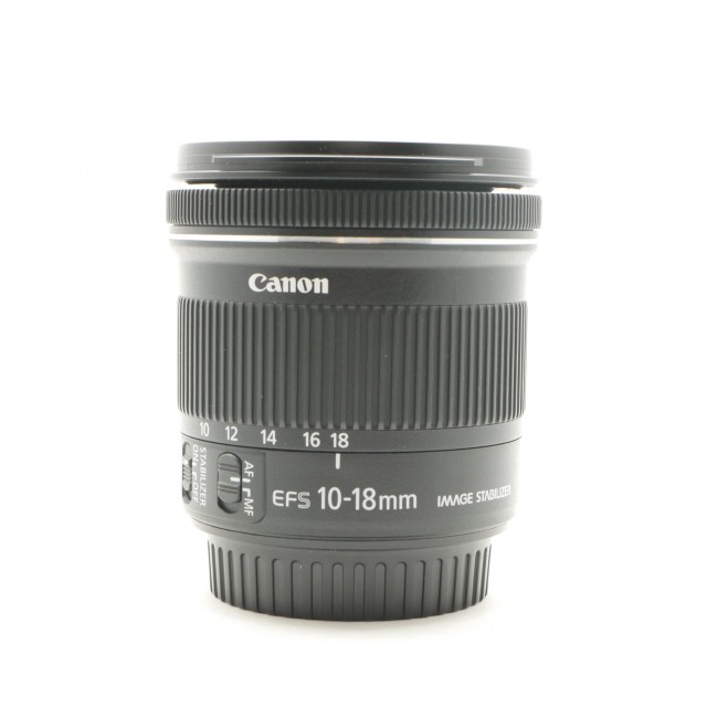 Canon Used Canon EF-S 10-18mm f4.5-5.6 IS STM lens