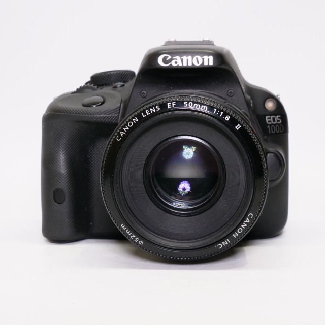 Canon Used Canon EOS 100D DSLR with 50mm lens