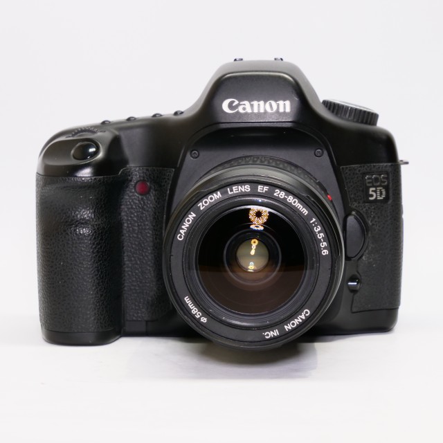 Canon Used Canon EOS 5D Full frame DSLR with 28-80mm lens