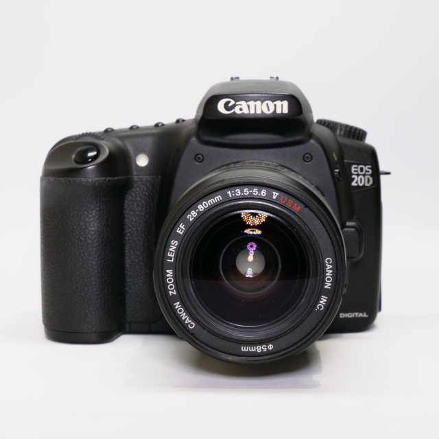 Canon Used Canon EOS 20D DSLR with 28-80mm lens