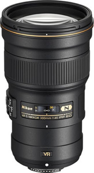 Nikon AF-S 300mm f4E PF ED VR lens