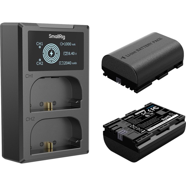 Sundry Smallrig 5409 Battery and Charger Kit for Canon LP-E6P