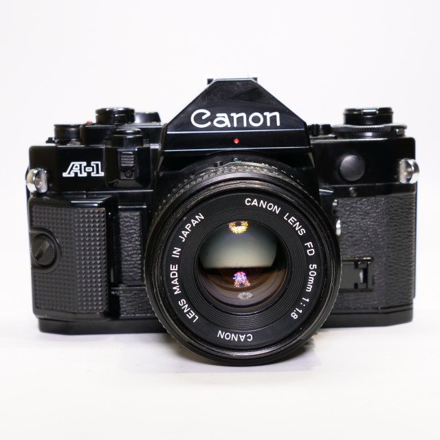 Canon Used Canon A-1 35mm SLR with 50mm lens