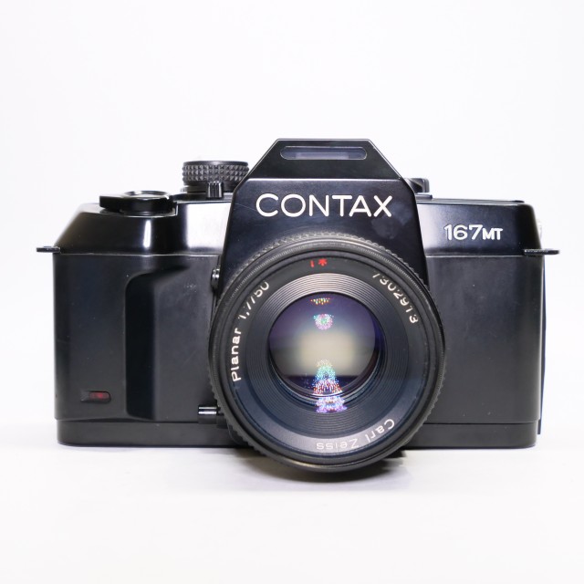 Sundry Used Contax 167MT 35mm SLR with 50mm f1.7 T* lens