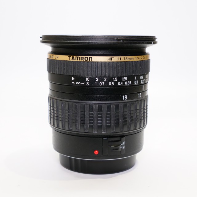 Tamron Used Tamron 11-18mm f4.5-5.6 lens for Canon EOS