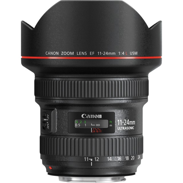 Canon EF 11-24mm f4L USM lens