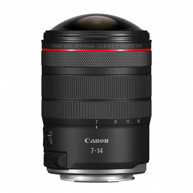 Canon Canon RF 7-14mm F2.8-3.5L Fisheye STM zoom lens