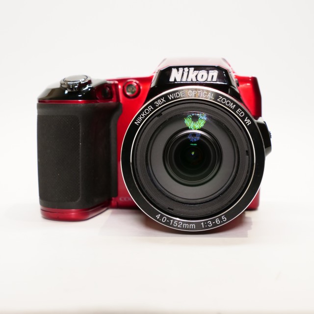Nikon Used Nikon L840 bridge camera, red