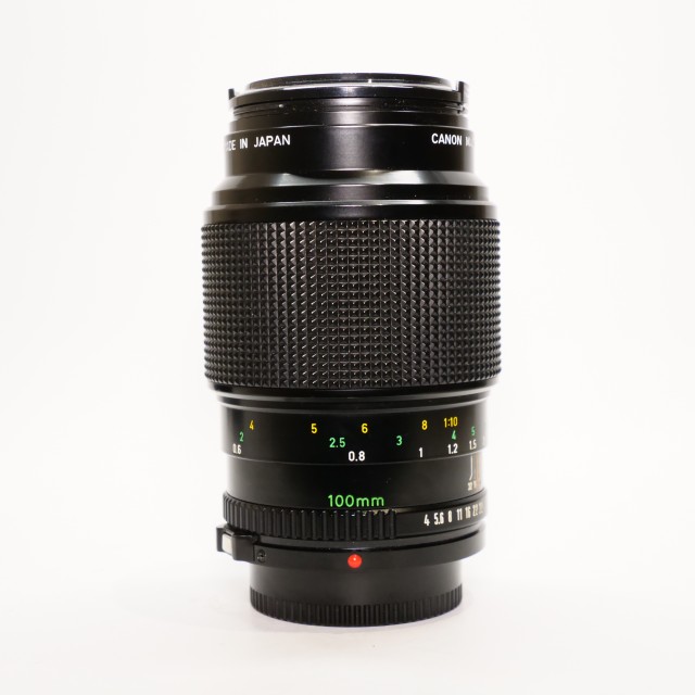 Canon Used Canon FD 100mm f4 Macro lens