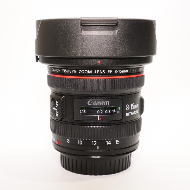 Canon Used Canon EF 8-15mm F4L Fisheye USM lens