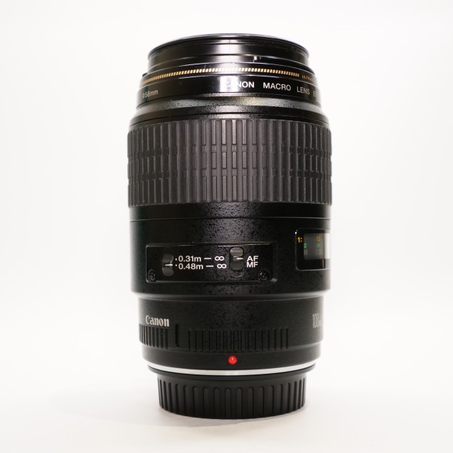 Canon Used Canon EF 100mm f2.8 USM macro lens