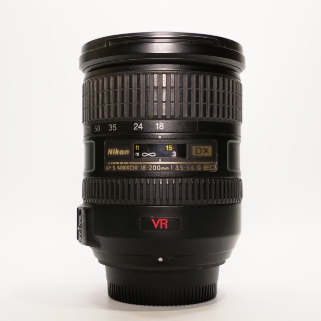 Nikon Used Nikon AF-S 18-200mm f3.5-5.6 G ED VR DX lens