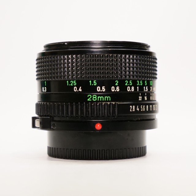Canon Used Canon FD 28mm f2.8 lens