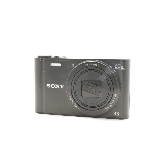 Sony Used Sony Cybershot WX300 digital compact camera, black