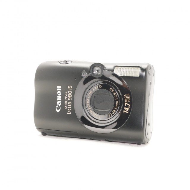 Canon Used Canon IXUS 980 IS Digital compact camera, Black
