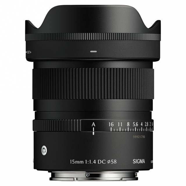 Sigma Sigma 15mm F1.4 DC | Contemporary lens for Sony E