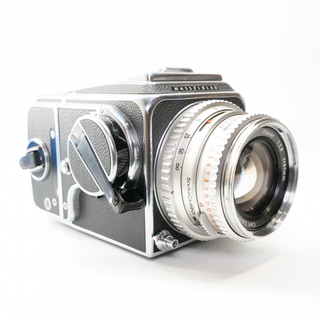 Used Hasselblad 500C 120 film camera with 80mm lens and A12 back