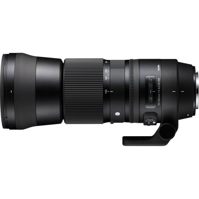 Sigma 150-600mm f5-6.3 DG OS HSM Contemporary lens for Canon EOS