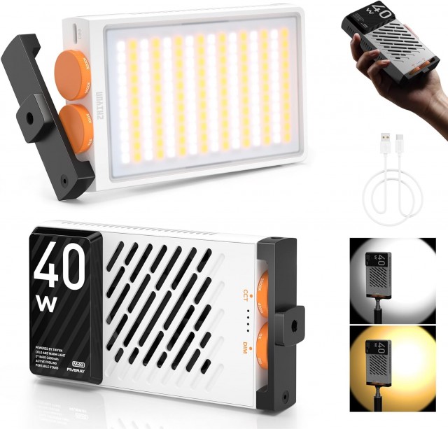 Zhiyun Zhiyun Fiveray M40 SE Combo Pocket LED Light & Accessories