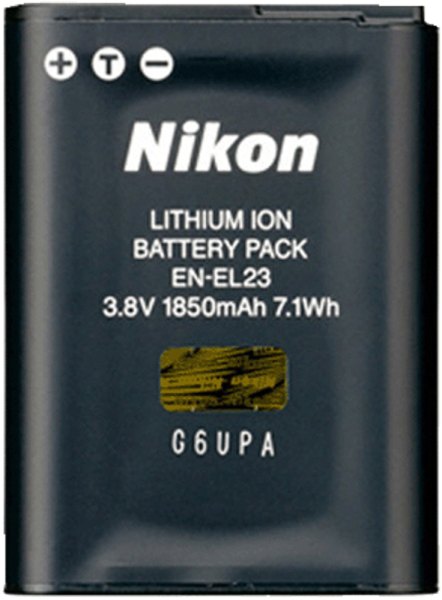 Nikon Nikon EN-EL23 Rechargeable Battery, 3.8v 1850mah