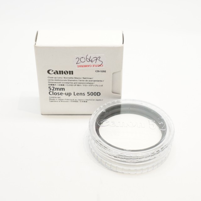 Canon Used Canon 52mm Close up lens 500D