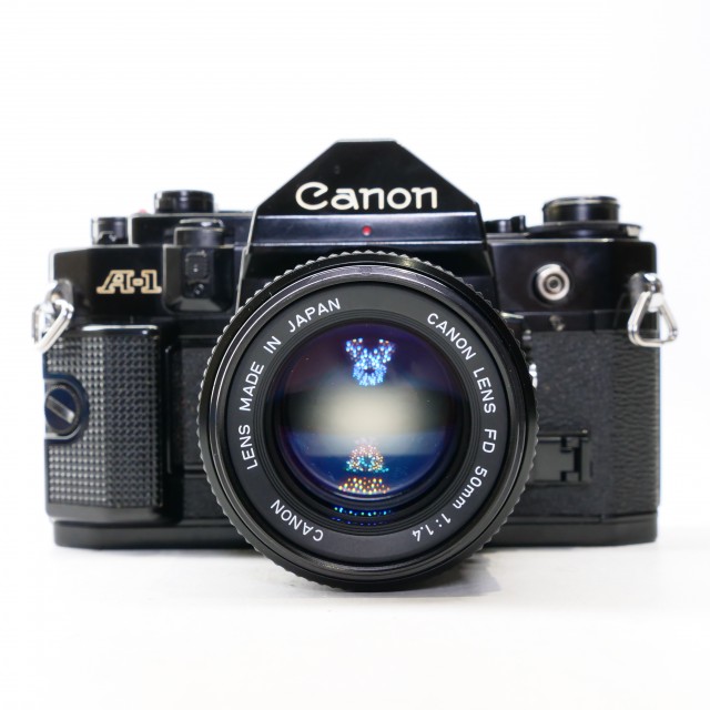 Canon Used Canon A-1 35mm SLR with 50mm f1.4 lens