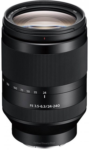 Sony FE 24-240mm f3.5-6.3 OSS 10x Zoom lens