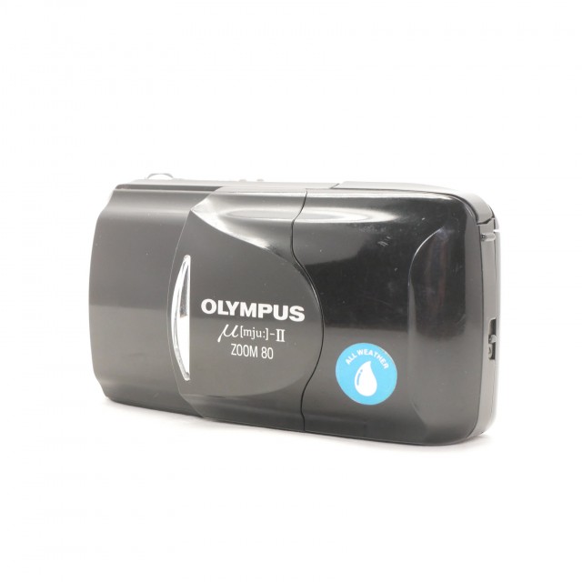 Olympus Used Olympus MJU II Zoom 80 35mm compact camera, black