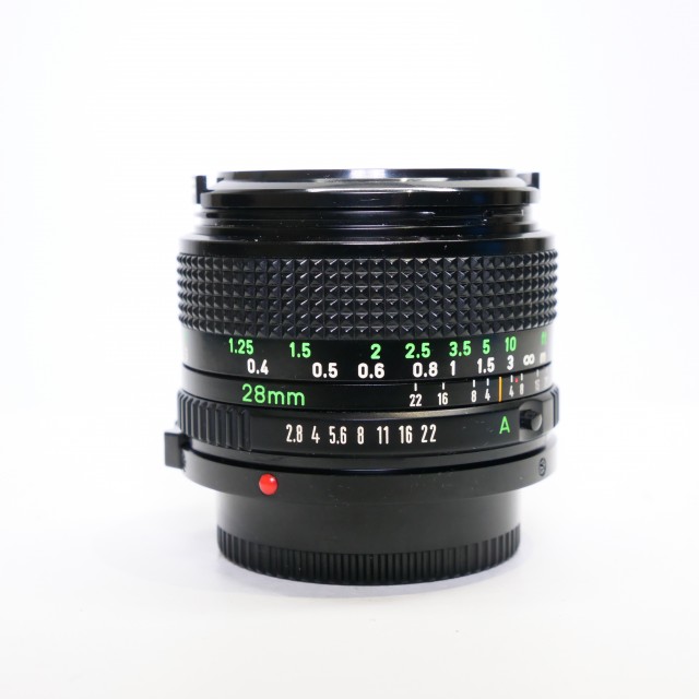 Canon Used Canon FD 28mm f2.8 lens
