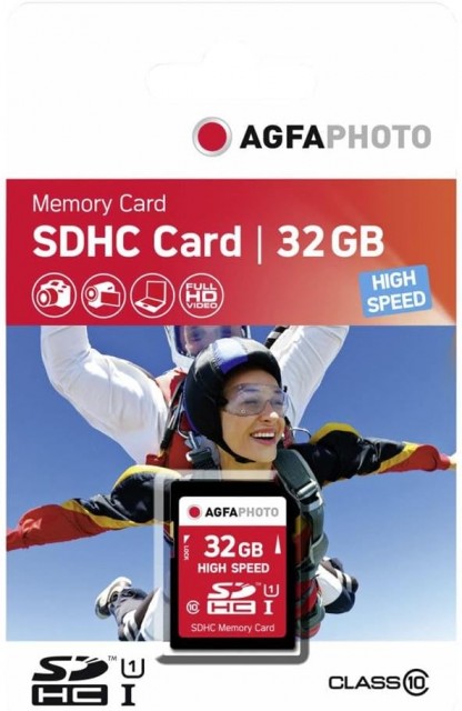 Sundry AGFAPHOTO 32GB SDHC UHS-1 V10 R100