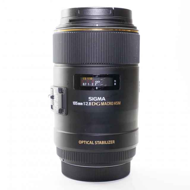 Sigma Used Sigma 105mm f2.8 DG EX OS Macro lens for Canon EOS