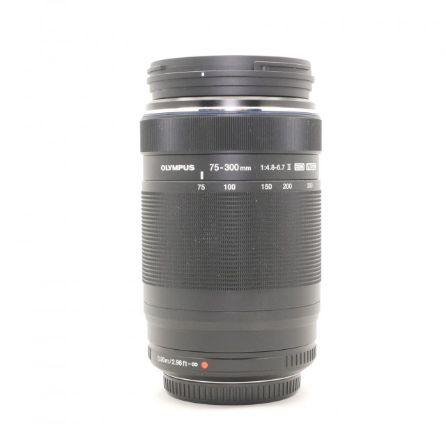 Olympus Used Olympus M.ZUIKO DIGITAL ED 75-300mm F4.8-6.7 II lens, black