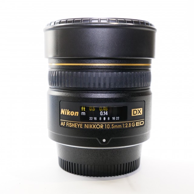 Nikon Used Nikon AF DX Fisheye Nikkor 10.5mm f2.8G ED lens