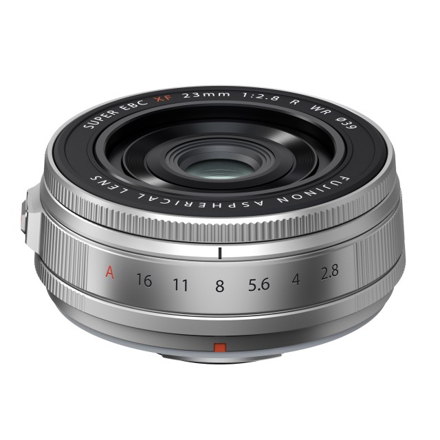 Fujifilm Fujifilm XF 23mm f2 R WR lens, Silver