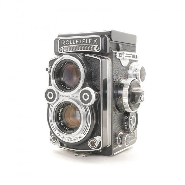 Sundry Used Rolleiflex DBP DBGM TLR with Zeiss Planar 75mm f3.5 lens