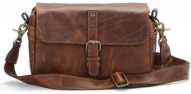 Ona Bowery Messenger Bag, Antique Cognac Leather