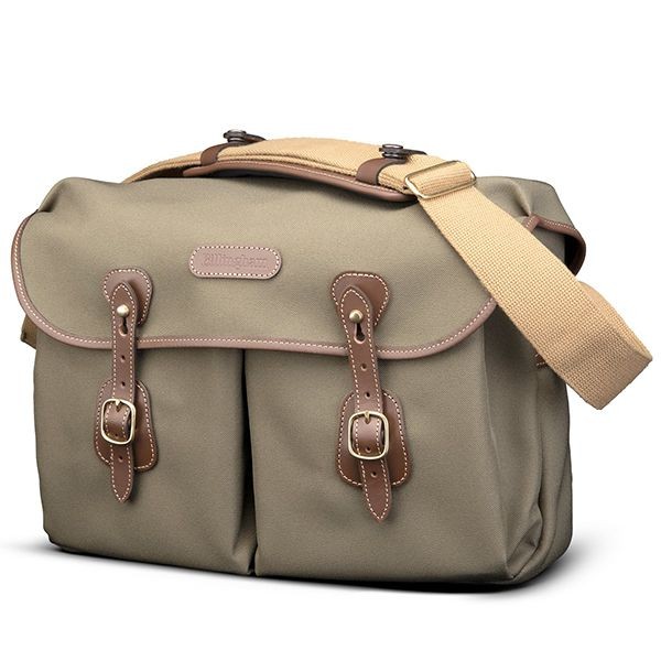 Billingham Billingham Icon Shoulder Bag, Sage Fibrenyte-Chocolate Trim