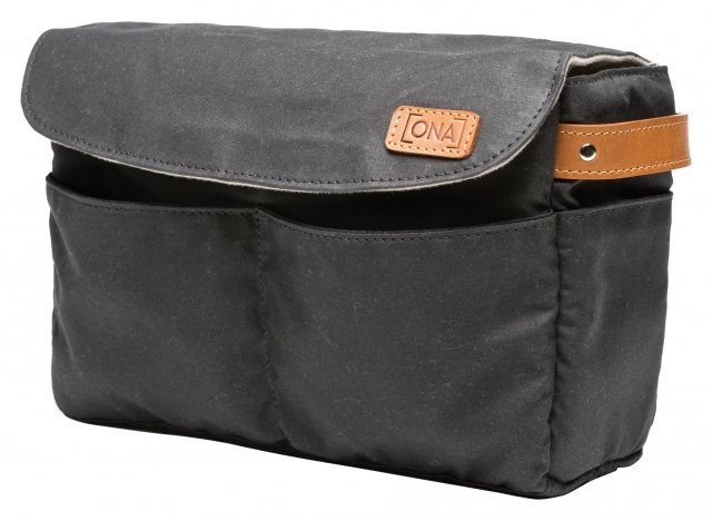Ona Roma Camera Bag Insert & Bag Organiser, Black