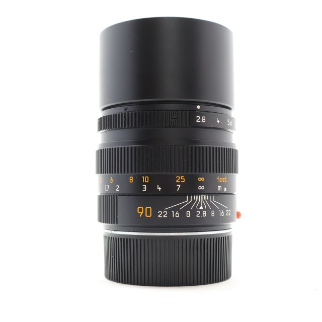 Sundry Used Leica Elmarit-M 90mm f2.8 black E46 lens 11807