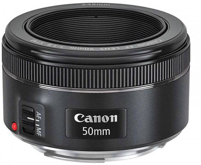 Canon EF 50mm f1.8 STM lens