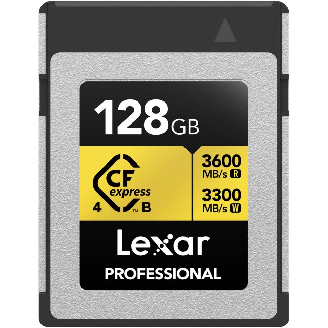 Lexar Lexar 128GB CFexpress Pro Type B Gold, R3600/W3300MB/s