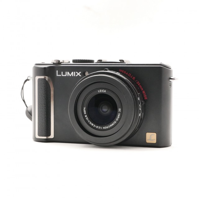 Lumix Used Panasonic Lumix LX3 digital compact camera, black