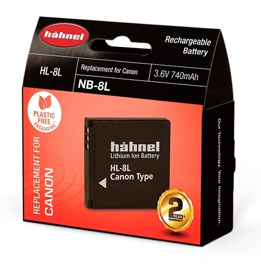 Hahnel Hahnel HL-8L, 3.6v 740 mah